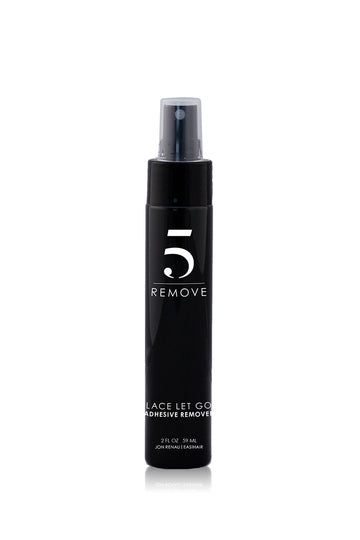 Black bottle of Lace Let Go Adhesive Remover for lace front wigs